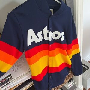 Houston Astros Retro Cooperstown Collection sweater sz small